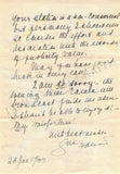 Farrar, Geraldine - Letter Archive 1938-1939