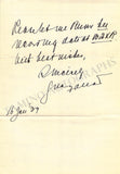 Farrar, Geraldine - Letter Archive 1938-1939