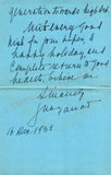 Farrar, Geraldine - Letter Archive 1938-1939