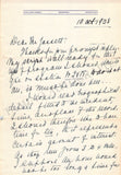 Farrar, Geraldine - Letter Archive 1938-1939