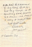 Farrar, Geraldine - Letter Archive 1938-1939