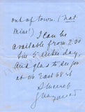 Farrar, Geraldine - Letter Archive 1938-1939