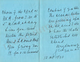 Farrar, Geraldine - Letter Archive 1938-1939