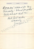 Farrar, Geraldine - Letter Archive 1938-1939