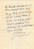 Farrar, Geraldine - Letter Archive 1938-1939