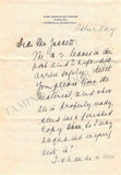 Farrar, Geraldine - Letter Archive 1938-1939