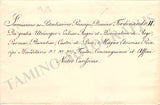 Antony King of Saxony - Adolphe Duke of Nassau - Set of 2 Letters Signed
