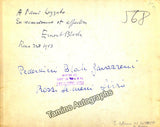 Bloch, Ernest - Signed Photograph 1953