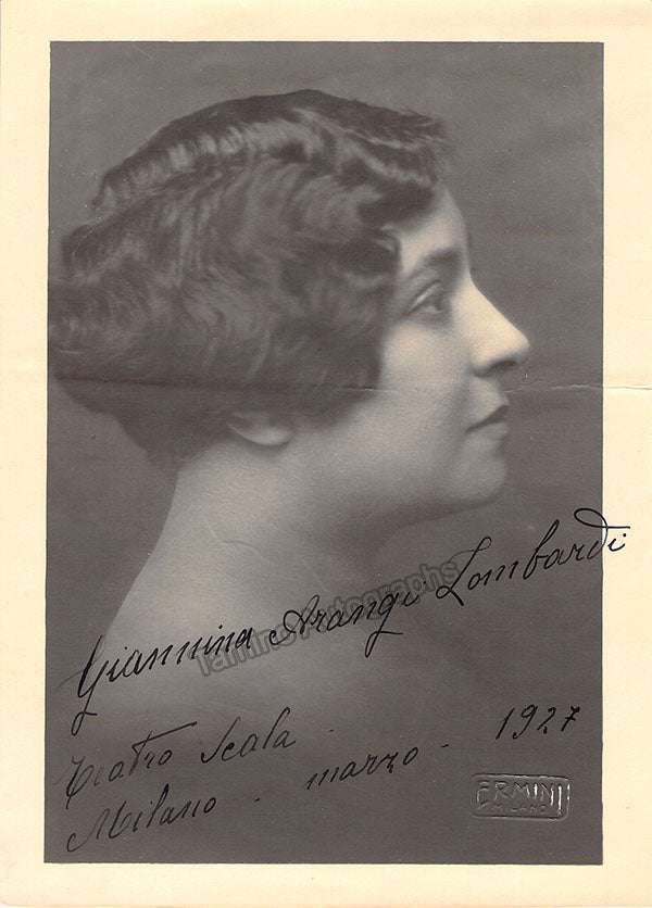 ARANGILOMBARDI, Giannina Tamino