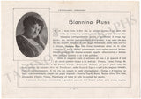 Russ, Giannina - Autograph Letter Signed 1904