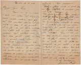 Russ, Giannina - Autograph Letter Signed 1904