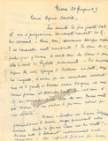 Callas, Maria - Autograph Letter Signed by Meneghini 1949