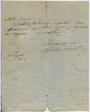 Sanchioli, Giulia - Set of 3 Autograph Letters Signed