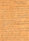Confalonieri, Giulio - Set of 4 Autograph Letters Signed