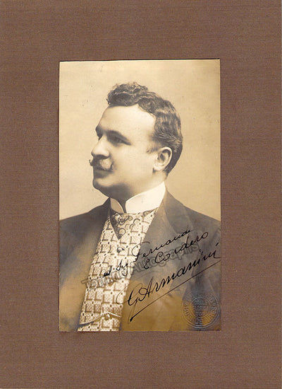 Armanini, Giuseppe - Signed Photograph