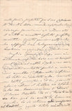 Capponi, Giuseppe - Autograph Letter Signed 1878