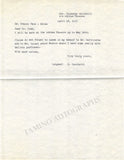 Cecchetti, Giuseppe - Set of 2 Autograph Letters Signed
