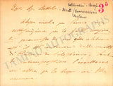 Gallignani, Giuseppe - Set of 5 Autograph Letters Signed