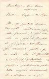 Gallignani, Giuseppe - Set of 5 Autograph Letters Signed