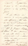 Gallignani, Giuseppe - Set of 5 Autograph Letters Signed