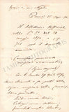 Gallignani, Giuseppe - Set of 5 Autograph Letters Signed
