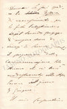 Gallignani, Giuseppe - Set of 5 Autograph Letters Signed