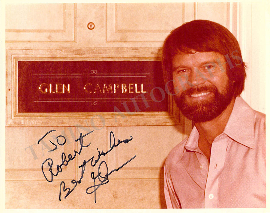 Glen Campbell Autograph Photograph Tamino