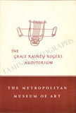 Gould, Glenn - Concert Program New York 1956