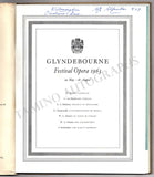Glyndebourne Festival - Festival Program 1963