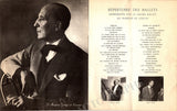 Grand Ballet du Marquis de Cuevas - Season Program 1951