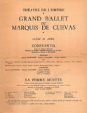 Grand Ballet du Marquis de Cuevas - Season Program 1951