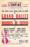 Grand Ballet du Marquis de Cuevas - Season Program 1951