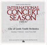 Leeds International Concert Season - Lot of 25 Signed Programs 1983-1987