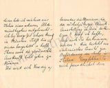 Adler, Guido - Set of 2 Autograph Letters Signed 1891 & 1912