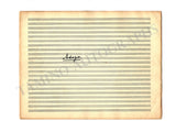 Mahler, Gustav - 10th Symphony Facsimile Manuscript