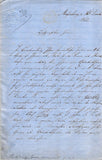 Rebling, Gustav - Autograph Letter Signed 1862