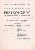 Knappertsbusch, Hans - Lot of 24 Programs