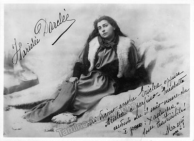 Darclee, Hariclea - Signed Photograph in role