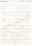 Kratochwil, Heinz - Large Autograph Music Quote Signed