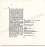 Merrill, Helen - Signed LP Record "No Tears... No Goodbyes"