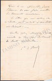 De Ruolz, Henri C. - Autograph Letter Signed 1866