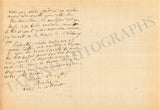 Rochefort, Henri - Autograph Letter Signed 1908