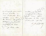 De Saint-Georges, Henri - Set of 4 Autograph Letters Signed