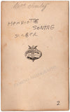Sontag, Henriette - Vintage CDV Photo