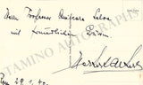 Albert, Herbert - Signed Photograph 1940