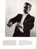 Karajan, Herbert von - Program American Tour 1955