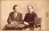 Winkelmann, Hermann - Reichmann, Theodor - Vintage Cabinet Photo