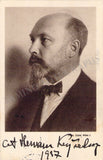 Keyserling, Hermann von - Signed Photograph 1917