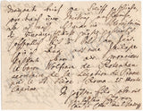 Rudersdorf, Hermine - Set of 3 Autograph Letters Signed 1869