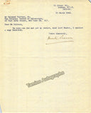 Pearson, Hesketh - set of 2 Typed Letters Signed and 1 Typed Review Article